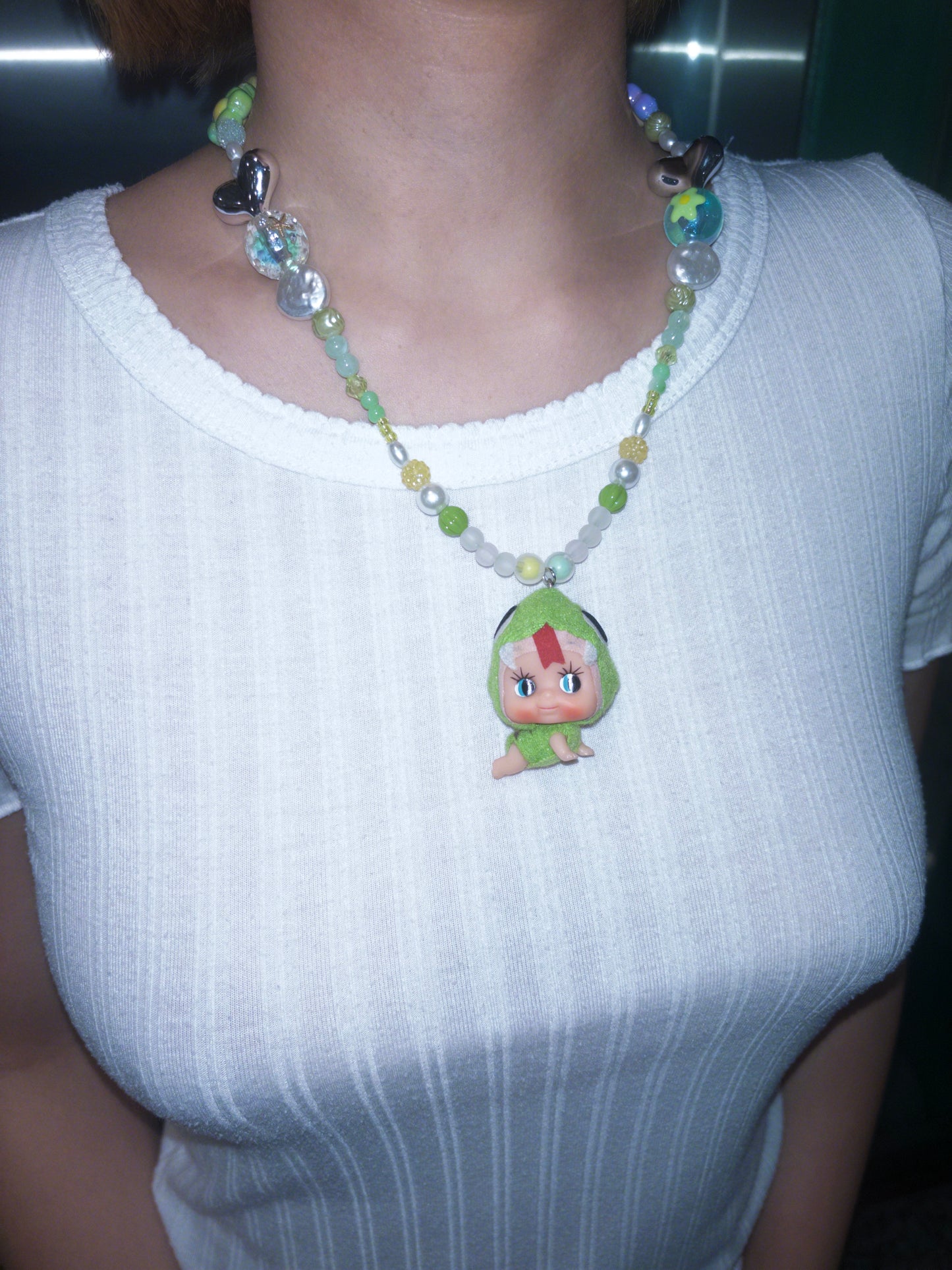 GREEN SNAKE KEWPIE