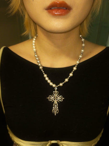 CROSS - GLAM PEARL NECKLACE